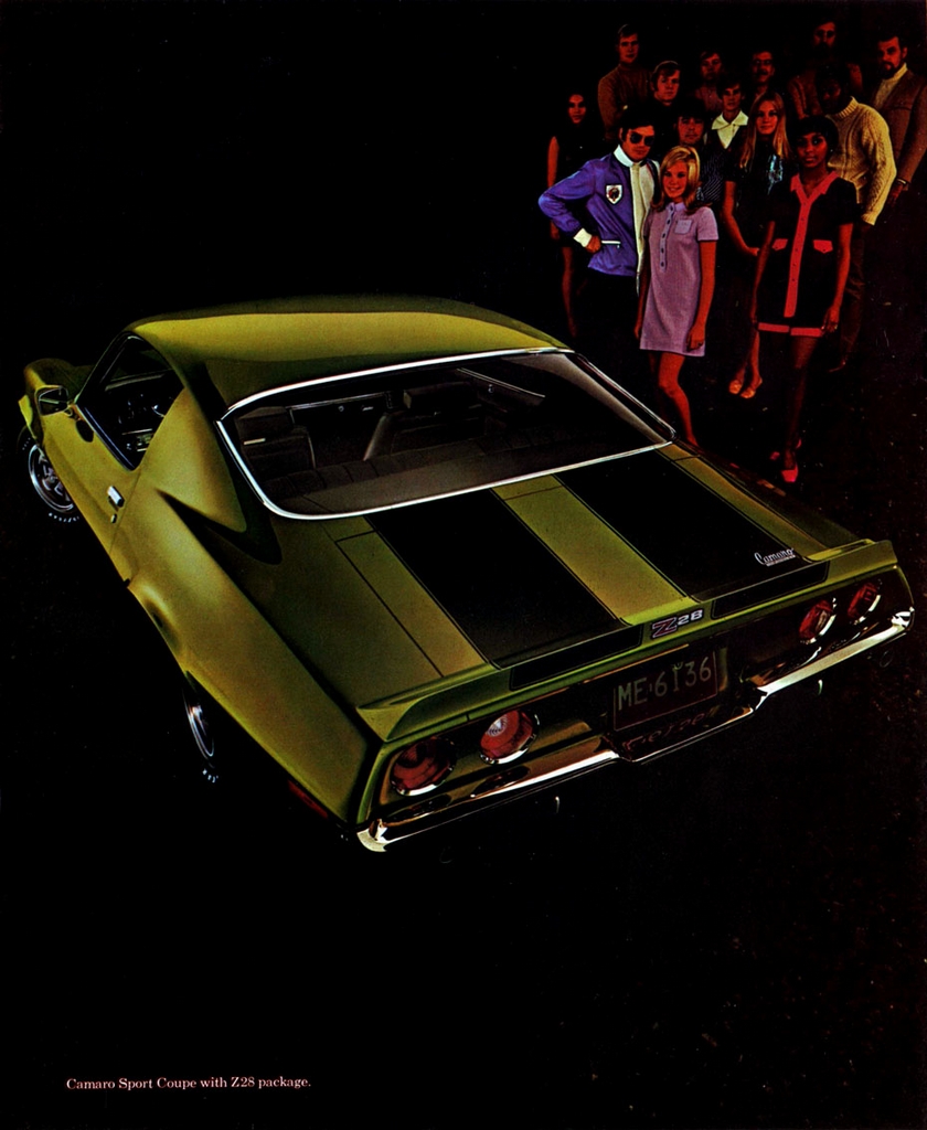 1970 Chevrolet Camaro Brochure (Canada)